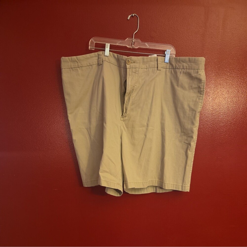 Khaki Shorts Fit by DXL Men's Size 52 Big Tall 8" Inseam